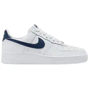 Nike Air Force 1 Low '07 White College Navy FJ4146-119 Men's Fashion Shoes New