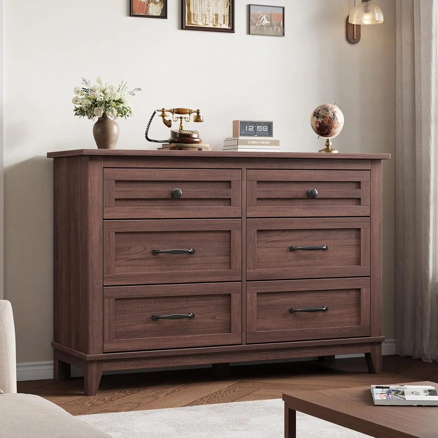 Modern Drawer Dresser for Bedroom Storage, Freestanding Cabinet for Homes, Deep  Drawers with Clean Organized Look - TikTok Shop