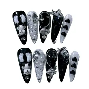 J31 Spice Girls Detachable and Repeatable Nail Patch for Y2K - Unique Design for Fashion and Style