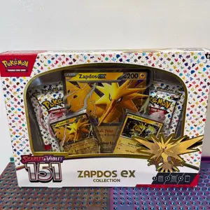 Pokémon 151 Zapdos EX Collection - Trading Card Game Bundle
