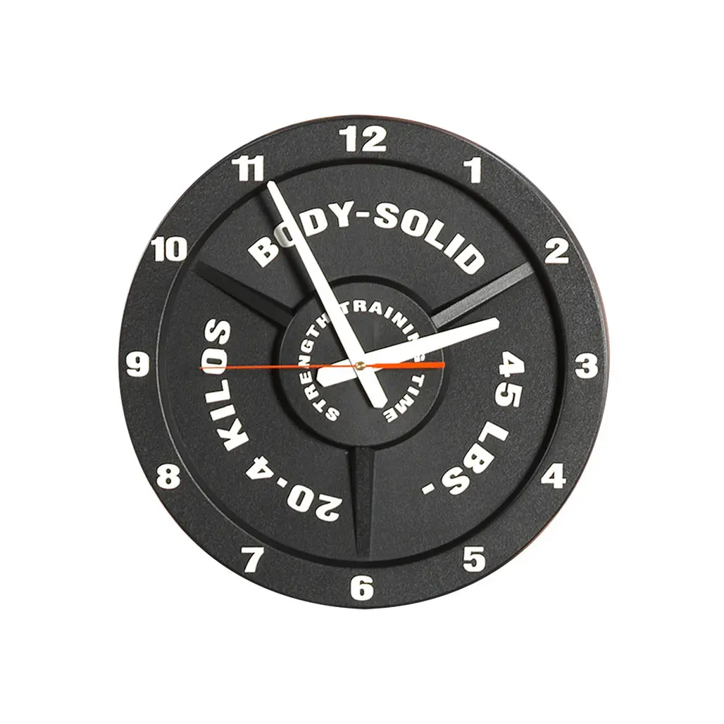 Olympic Weight Plate Wall Clock Olympic Weight Plate Wall Clock