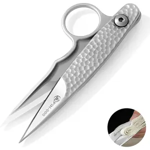 2025 New Upgrade Sewing Scissors, Stainless Steel Premium Tailor Scissors, Thread Snips Trimming Nipper, Scissors for Gift Wrapping Yarn, Sewing Supplies (1)