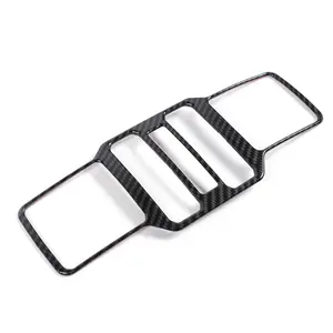 Interior Center Console Window Control Button Trim Cover Frame for Jeep Wrangler JL & Gladiaotr JT 2018+ Decoration decorative accessory