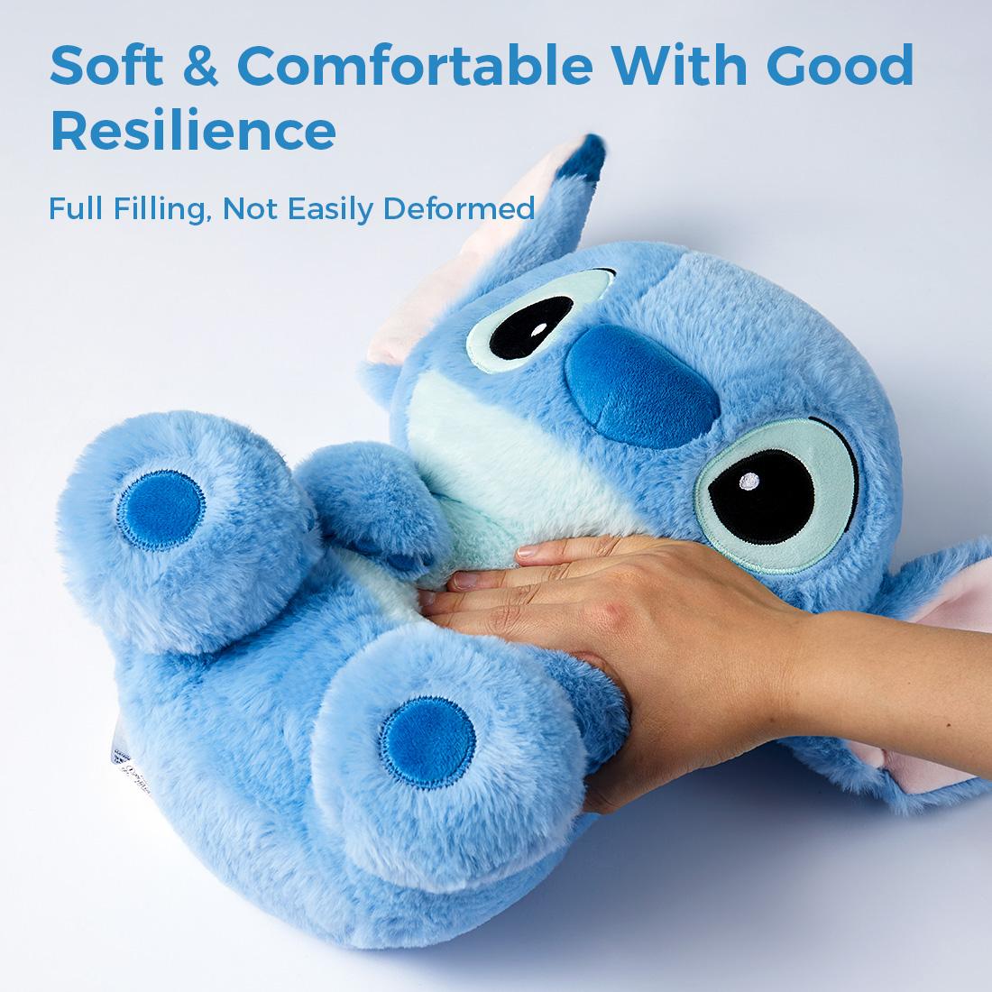 Disney Lilo & Stitch Plush Toy,10" Sitting Stitch Plush Doll for Disney Fans Valentine's Day Present,Plush Toys for Kids and Collectors Stuffed Animal,Birthday Gift Holiday Gifts（1pc)