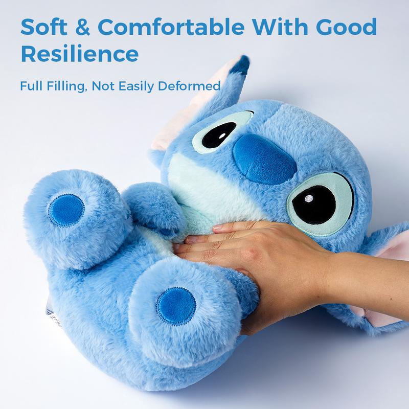 Disney Lilo & Stitch Plush Toy,10" Sitting Stitch Plush Doll for Disney Fans Valentine's Day Present,Plush Toys for Kids and Collectors Stuffed Animal,Birthday Gift Holiday Gifts（1pc)