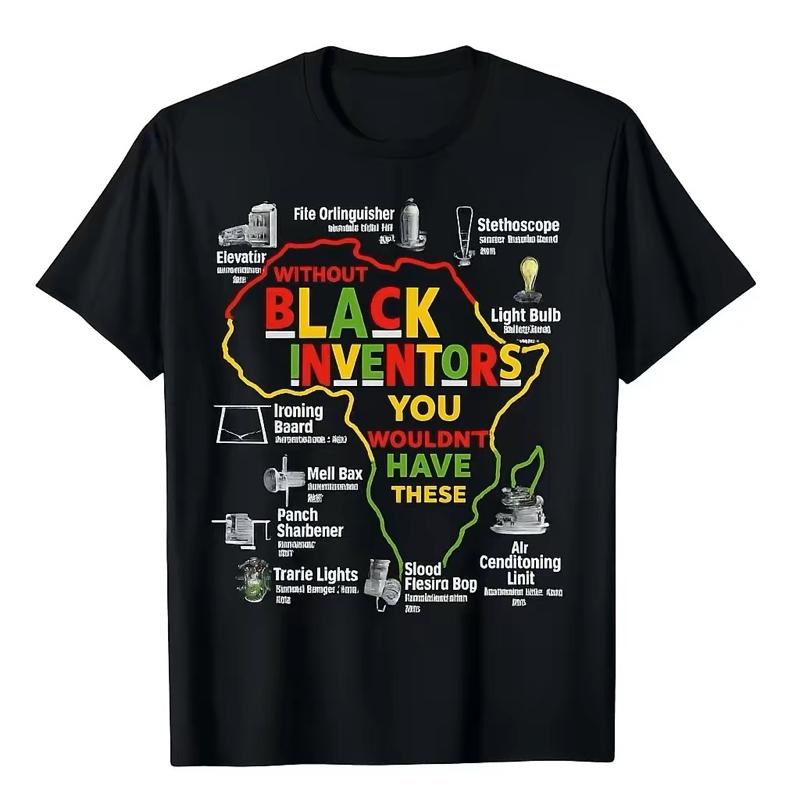Black inventions T-shirt. Black inventions T-shirt.
