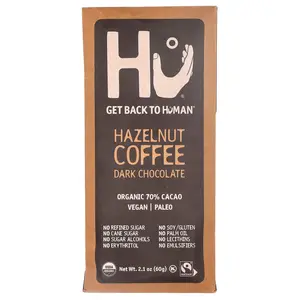 Hu Hazelnut Coffee Dark Chocolate, 2.1 oz (60 g) Hu Hazelnut Coffee Dark Chocolate, 2.1 oz (60 g)