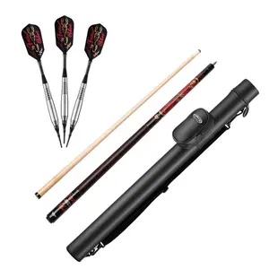 Viper Underground Fatal Shot Soft Tip Darts 18 Grams, Viper Underground Fatal Shot Cue, and Casemaster Q-Vault Supreme Black Cue Case