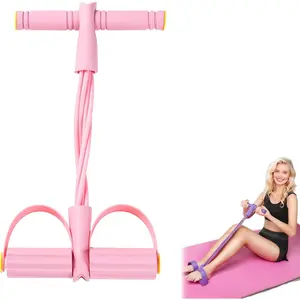 21 Fitness Resistance Bands, 2025 Upgraded Stretching Bands, 6 Tubes Pedal Ankle Puller, AB Training, Total Body Sculpting, Home Fitness Equipment