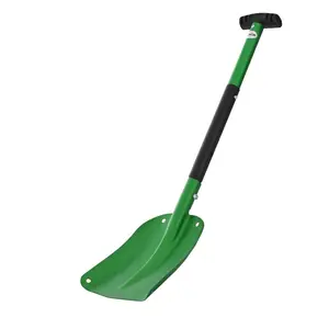 fathersdaygift VEVOR Snow Shovel for Driveway, 8.5 in Wide Aluminum Alloy Snow Shovel with T-shaped Handles, Large Capacity Snowplow Shovels, Portable Lightweight Snows Removal Tool for Garden Car Camping