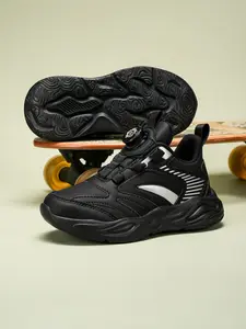 Boys Girls New Trend Classic Fashion Casual Shoes, Campus Lightweight Comfort Outdoor Sports Shoes, PU Leather Patchwork Gingham Style, Casual Trainer Shoes