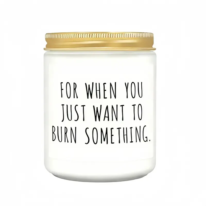Relaxation Gifts for Women Men, Funny Calm Down Gifts for Friend Coworker Boss Mom Sister Work Bestie, Relaxing Gift for Birthday Christmas Retirement Graduation, Calming Lavender Scented Candle, Candle Light
