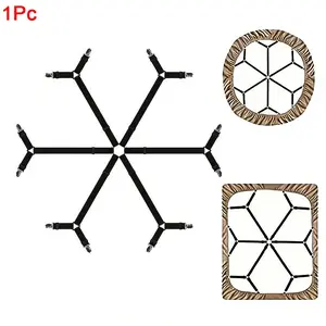 12-Clip Adjustable Bed Sheet Fasteners Set - Non-Slip Nylon Grippers for Secure Bedding & Sofa Covers | Easy Install Multi-Use Sheet Holders to Keep Sheets Snug in Place Bed Sheet Straps