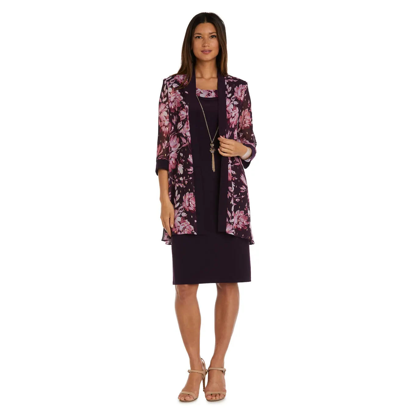 R&M Richards 9646 Two Piece Short Jacket Dress