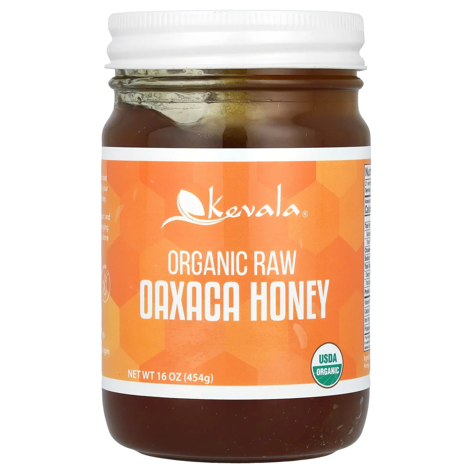 Kevala Organic Raw Oaxaca Honey, 16 oz (454 g) Kevala Organic Raw Oaxaca Honey, 16 oz (454 g)