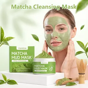 Matcha Cleansing Mask, Gentle Skin Cleaning, Hydrating and Nourishing, Refreshing Application, Moisturizing and Soothing, Easy to Use