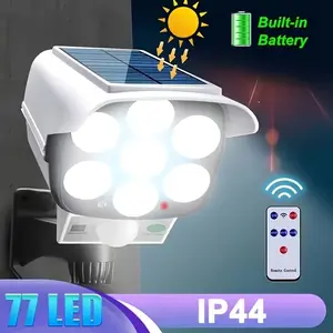 Solar Fake Camera Light, Remote Control Street Lamp, Garage Hall Yard Villa, Easy Installation, Lithium Battery, Model Xinghao Fl-022, Solar Security Lights, Solar Led Light