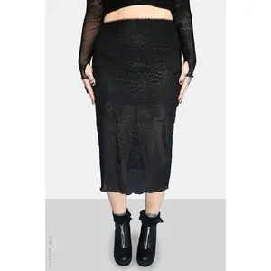 Spinnerette Midi Skirt