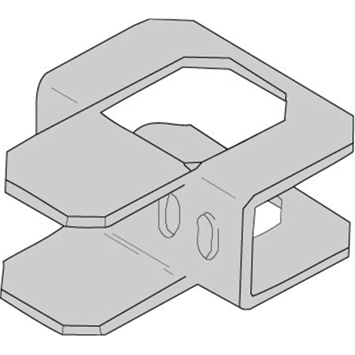 212 MAIN 18 Gauge Galvanized Steel Plywood Clips - 0.63in Panel Support for Plywood Seams, Pack of 250, Reduces Deflection, Ideal for Roof Sheathing, Panelized Construction, Sailing Water Sports
