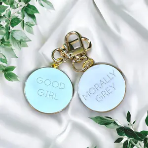 Bookish Keychains : : Morally Grey & Good Girl