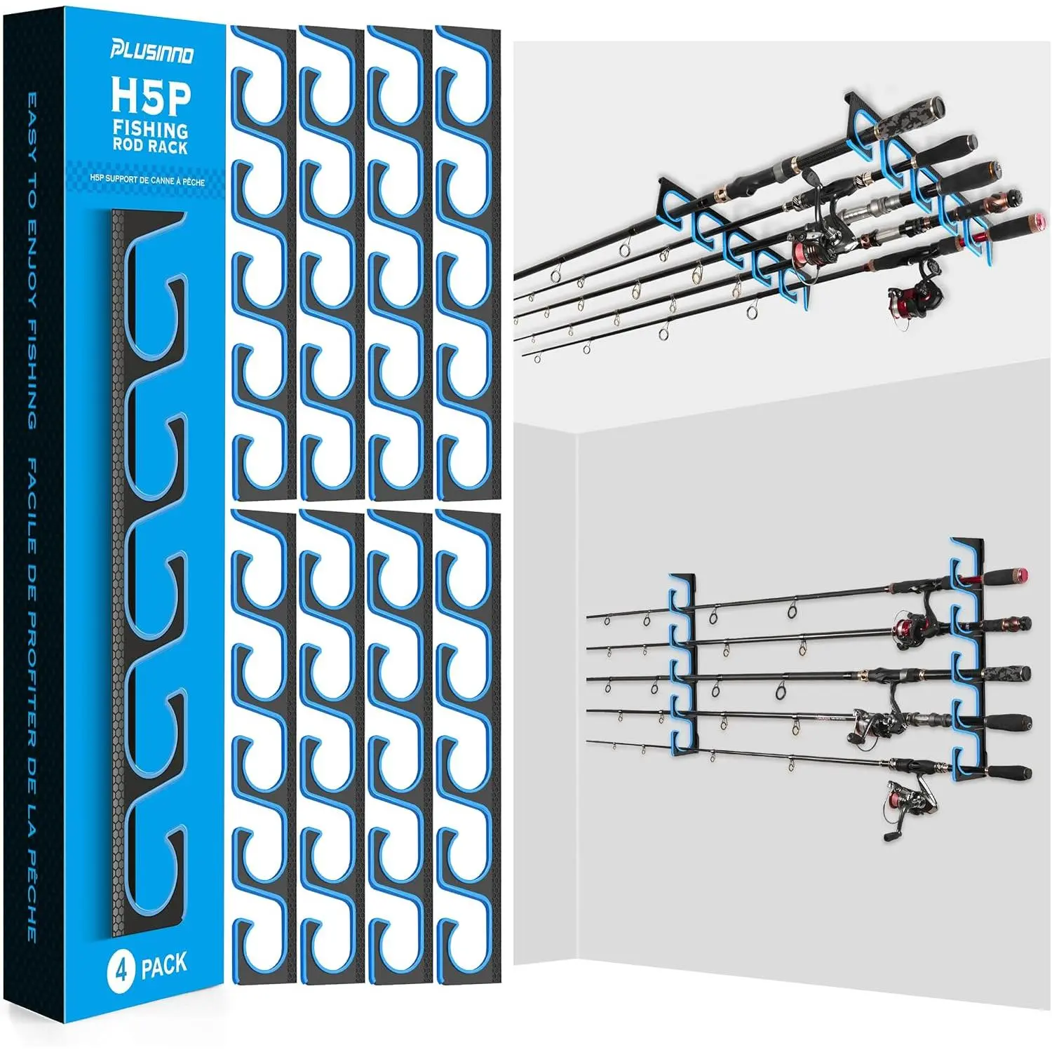 4 Pack hold up 20 rods