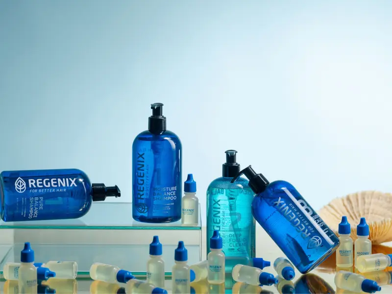 Regenix Starter Kit for Hair Thinning Prevention - 30-Day Solution with Free Hair Microanalysis, Scalp Protectant & Treatment Vials