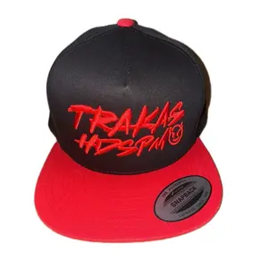TRAKAS HDSPM BLACK/RED SNAPBACK