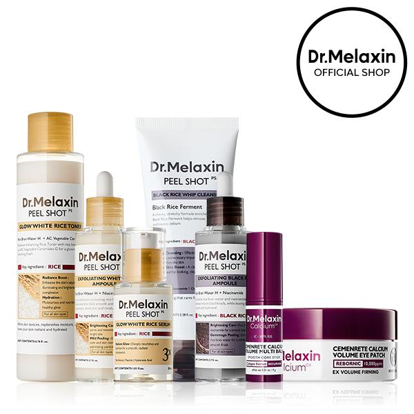 [Dr.Melaxin Official] Complete Pure Glow Firming Set | Exfoliating & Eye Volume Care for a Radiant Korean Glow in a Week