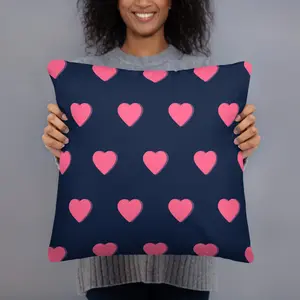 Heart Pattern Pillow