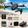E99 Dual Camera Foldable Drone with Altitude Hold, One-Key Takeoff/Landing, 360° Flips & Headless Mode – Easy RC Quadcopter for Beginners