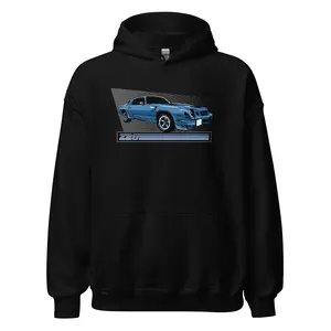 2nd Gen Camaro Hoodie, Z28 Muscle Car Enthusiast Pullover Hoodie, Chevrolet hoodie trending unisex for men, women