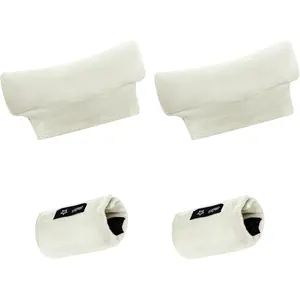 Underarm Crutch Pads,  Padded Crutches Covers Non Slip Padding Cushion Crutch Accessories (cream)