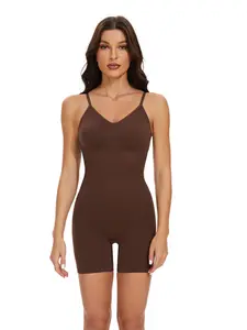 Women's Backless Body Shaper Seamless Waist Trainer, Sexy Figure Control Bodysuit for All Seasons, Perfect Holiday Gift