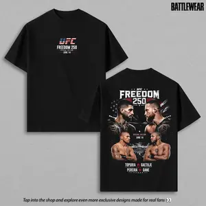 Special Edition UFC Freedom 250 T-Shirt, UFC White House Tee, UFC Freedom 250 Shirt, UFC Champions Shirt, UFC Merch
