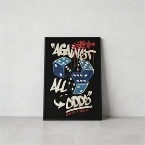 Indoor Games Theme Poster — Creative Design, Wall Decor, Canvas Art Print, Living Room & Bedroom Wall Art