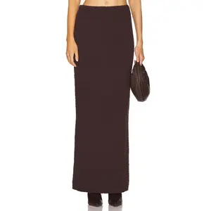 Lovers and Friends Agnese Maxi Skirt in Brown
