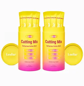 2 Pack LeeFar Cutting Drink Mix – | KV Strawberry Açaí Flavor – | (30 Servings)