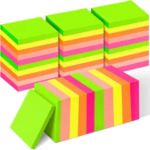 35 Pack Sticky Notes Bulk 3 x 3 In Self Stick Notes Pads Colorful Posted Note in 5 Bright Color Adhesive Paper Memo 75 Sheets/Pad Easy to  note pad for Office  School Notebook Wall Door Window