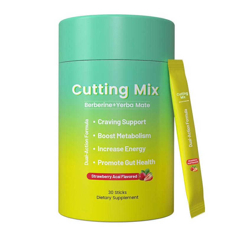 Cutting Drink Mix –| Strawberry Açaí Flavor – 30 Servings