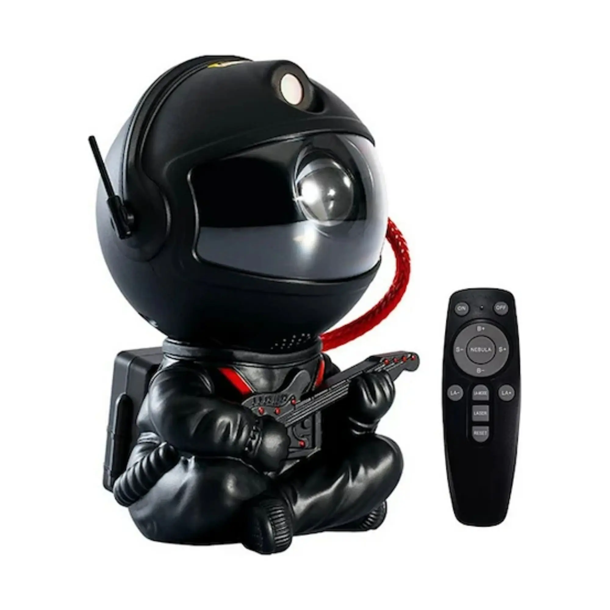 Astronaut galaxy night light with stars, nebula, and rotating head – remote-controlled, turns any space into cosmic vibes, Novelty Light