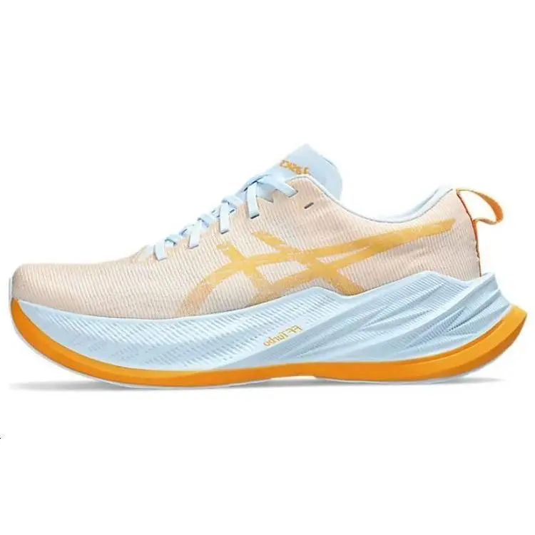 ASICS Superblast Fellow Yellow Light Blue Versatile Comfort Running Shoes Unisex 1013A127-400