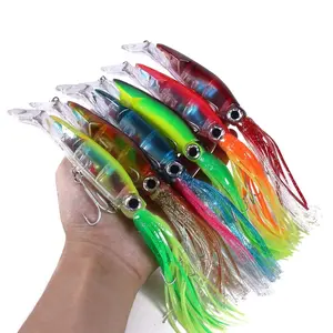 Realistic Octopus Jig for Saltwater Fishing - Deadly Soft Bait Lure Artificial Fishing Lure Targeting Grouper & Bottom Fish