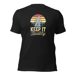 Keep it Squatchy Unisex t-shirt Cotton Fabric