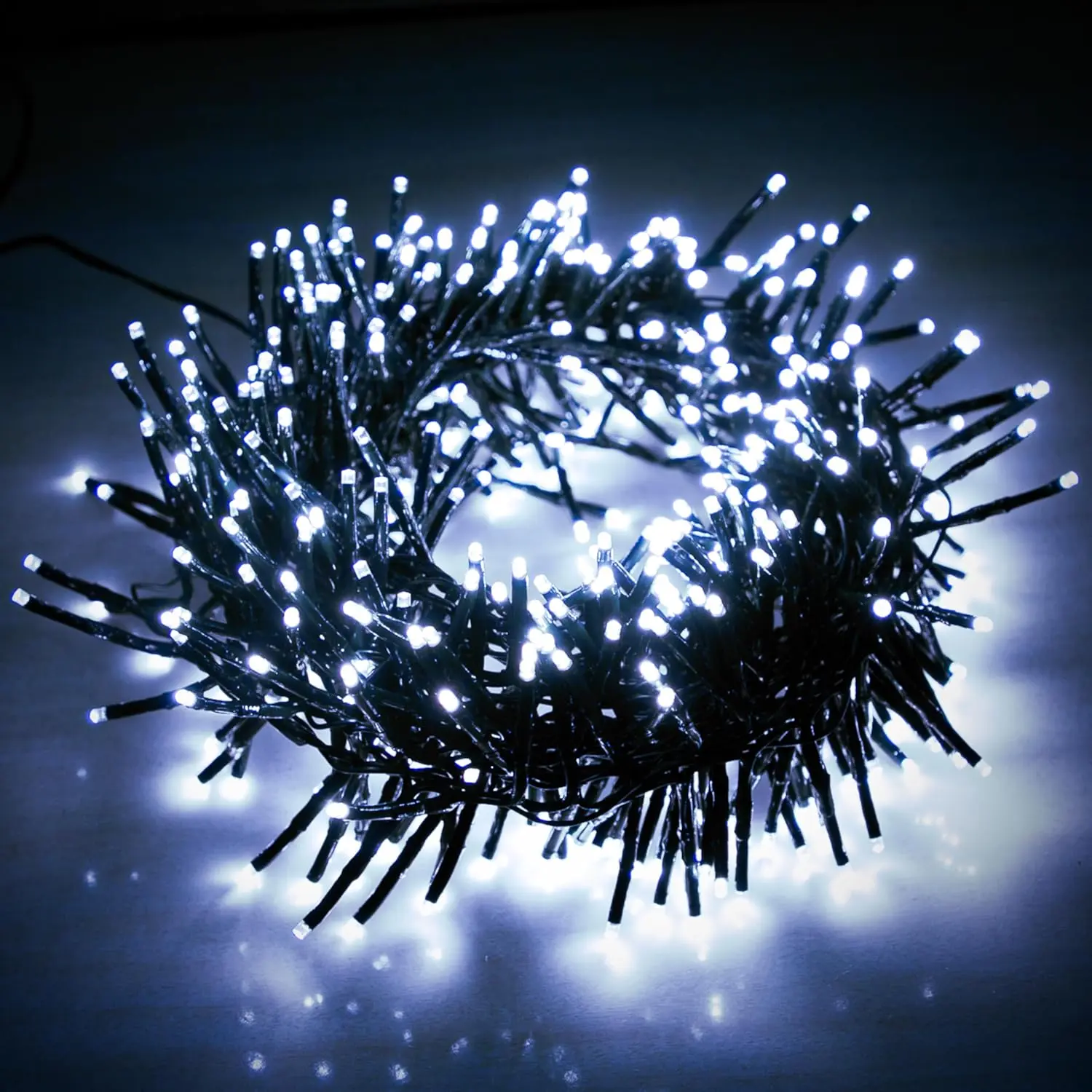 EcoNour 720 LED Cool White Copper Corded Fairy Lights - Waterproof, Energy-Efficient Decoration for Home, Christmas; Indoor/Outdoors Fairy Aesthetic LED Display Lights, 7.52 X 5.98 X 4.49 Inches