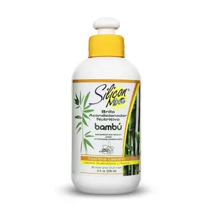 Avanti Silicon Mix Bamboo Leave-in 8 oz Nutritive Conditioner with Bamboo Extract Vitamins E C F Carthamus Oil Almond Oil for All Hair Types
