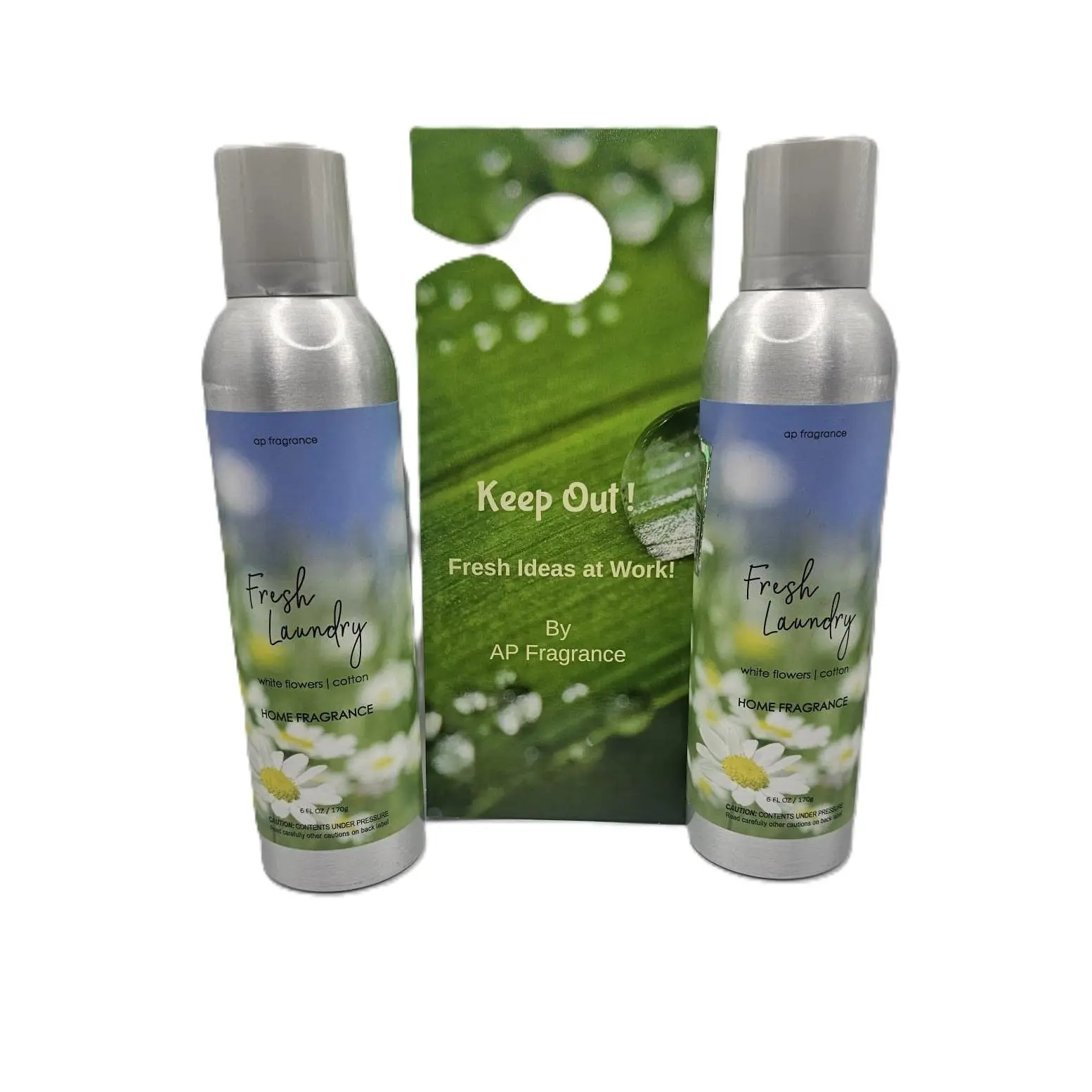 AP Fragrance U.S.-Made Aerosol Room Fragrance Spray - 180ml/6 fl oz Concentrated Long-Lasting Home Deodorizer for Bathroom, Kitchen, Spa Use