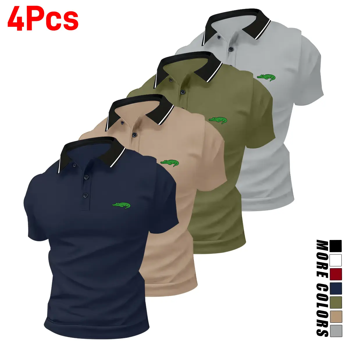 Blue - Khaki - Green - Gray