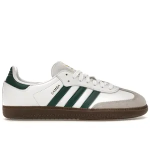adidas Men's Samba OG Cloud White Collegiate Green, from StockX