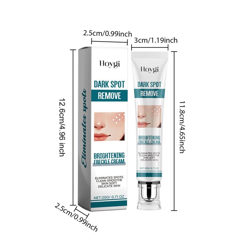 Hoygi Brightening Dark Spot Corrector Cream - Freckle & Sun Spot Fading | Deep Hydrating Gentle Formula, All Skin Types Friendly