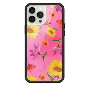 Wildflower Cases - Sunflower Spring Floral, Limited Edition iPhone Case | Accessories Durable  Smartphone Cellphone Trendy Aesthetic Cover Protective